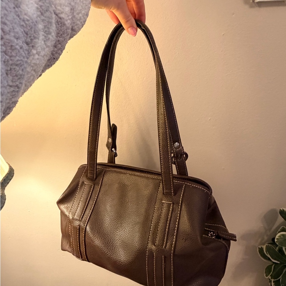 Tommy Hilfiger Chocolate Brown Shoulder Bag